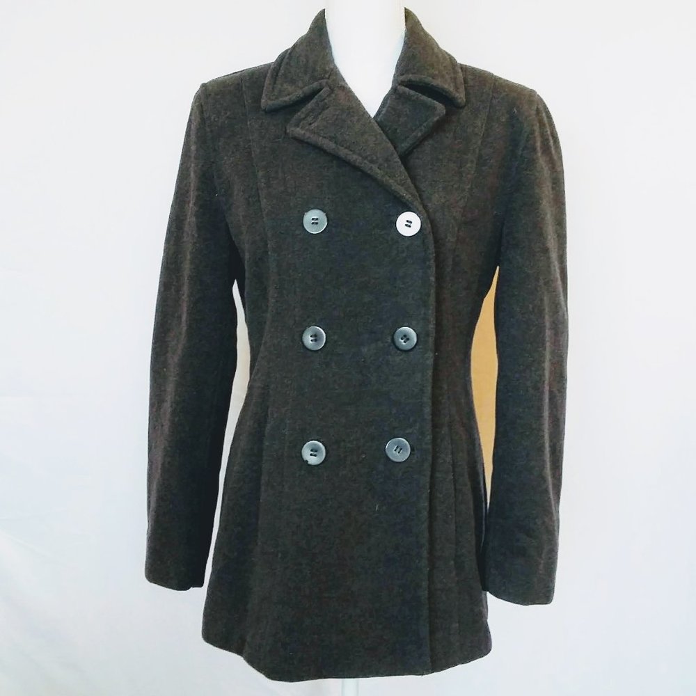 Jones New York Sport Black Wool Blend Jacket